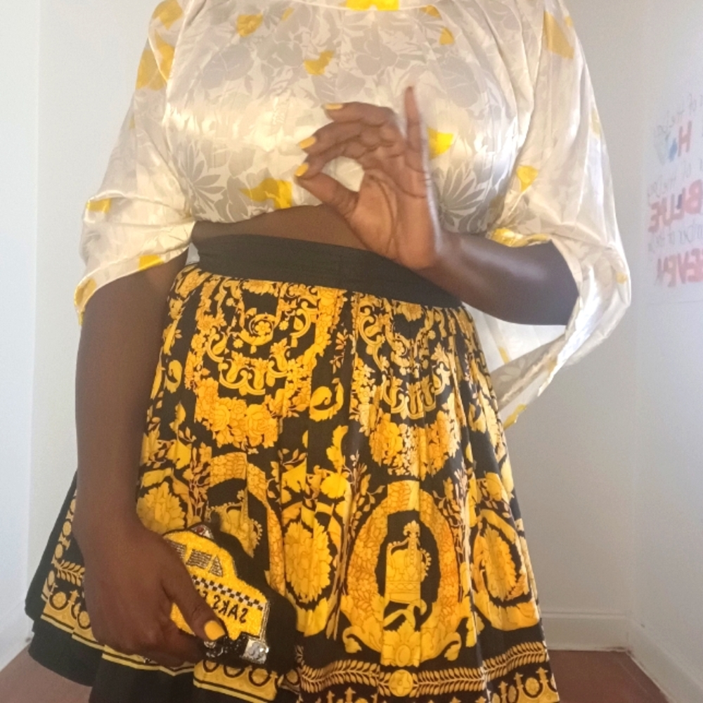 Printed Skirt